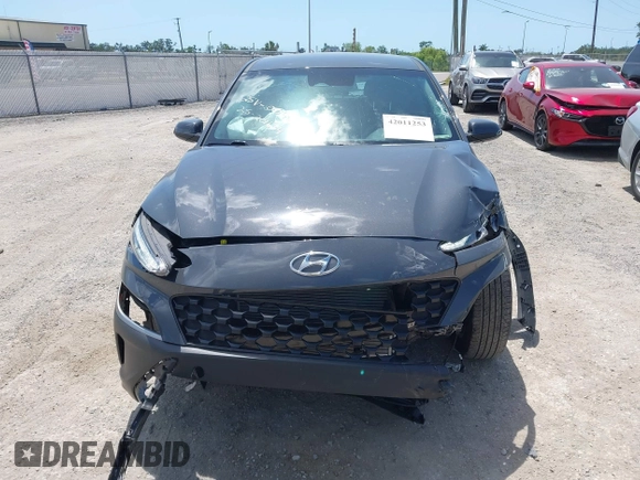 2023 Hyundai Kona SE with VIN KM8K2CAB4PU044179, listed as a IAAI auction lot 42011253 with 14,448 mi miles. Bid and sale history available at carsss.com. Image 6.