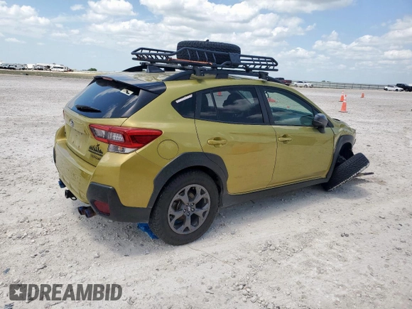 2023 Subaru Crosstrek Special Sports z VIN JF2GTHSC2PH236738, wystawiony jako Copart lot #59664675 z przebiegiem 34 364 mil mil oraz Szkoda całkowita • Salvage title. Historia ofert i sprzedaży dostępna na DreamBid. Obrazek 3.