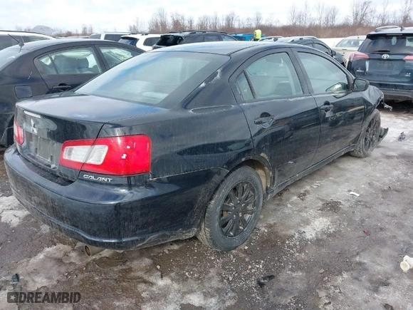 2009 Mitsubishi Galant ES with VIN 4A3AB36F39E018713, listed as a IAAI auction lot 41643162 with 181706 miles. Bid and sale history available at carsss.com. Image 4.