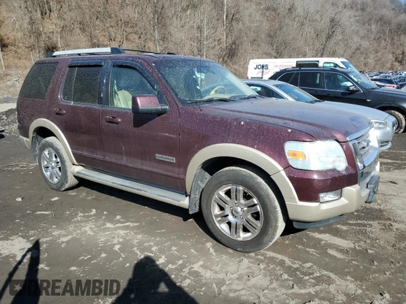 2006 Ford Explorer Eddie Bauer with VIN 1FMEU74866UA13514, listed as a Copart auction lot 47202515 with 189,493 mi miles and Clean title. Bid and sale history available at DreamBid. Image 4.