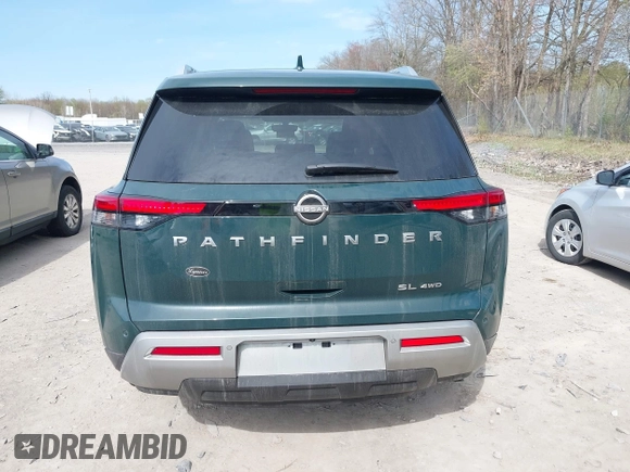 2024 Nissan Pathfinder SL z VIN 5N1DR3CC7RC294826, wystawiony jako IAAI lot #42174595 z przebiegiem 16 002 mil mil oraz . Historia ofert i sprzedaży dostępna na DreamBid. Obrazek 16.