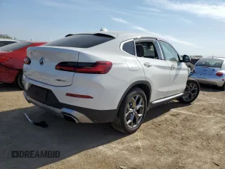 2022 BMW X4 xDrive30i with VIN 5UX33DT07N9N08538, listed as a Copart auction lot 51392403 with 17,070 mi miles. Bid and sale history available at carsss.com. Image 3.