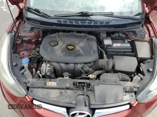2016 Hyundai Elantra SE with VIN 5NPDH4AE6GH759826, listed as a Copart auction lot 64439635 with 57,043 mi miles and Salvage title. Bid and sale history available at DreamBid. Image 11.