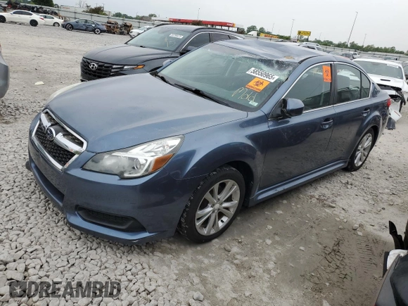 2013 Subaru Legacy Premium with VIN 4S3BMBC62D3048662, listed as a Copart auction lot 58550965 with 108,936 mi miles and Salvage title. Bid and sale history available at DreamBid. Image 1.