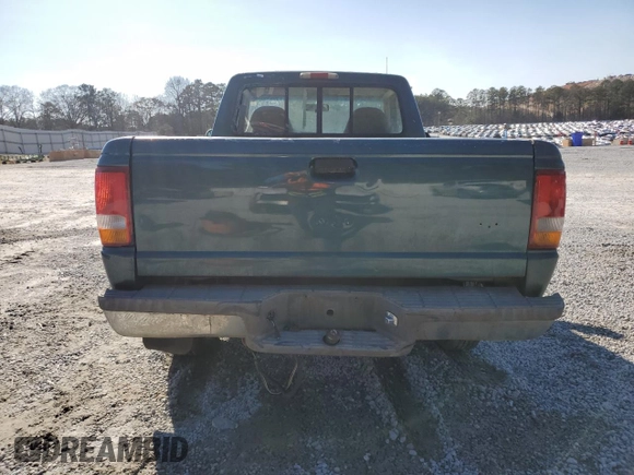 1997 Ford Ranger XLT with VIN 1FTCR10X9VUD15594, listed as a Copart auction lot 43583735 with 319,654 mi miles and Salvage Title. Bid and sale history available at carsss.com. Image 6.