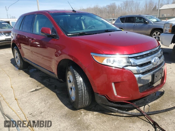 2014 Ford Edge SEL z VIN 2FMDK4JC7EBA49676, wystawiony jako Copart lot #48419095 z przebiegiem 218 304 mil mil oraz Szkoda całkowita • Salvage title. Historia ofert i sprzedaży dostępna na DreamBid. Obrazek 4.