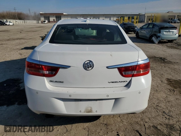 2013 Buick Verano Group with VIN 1G4PS5SK6D4235579, listed as a Copart auction lot 50385895 with Not provided miles and Salvage title. Bid and sale history available at DreamBid. Image 6.