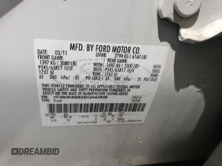 2011 Ford Explorer with VIN 1FMHK8B82BGA43808, listed as a Copart auction lot 56042615 with 111,735 mi miles and Salvage title. Bid and sale history available at DreamBid. Image 13.