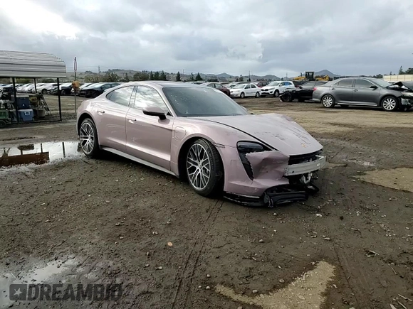 2022 Porsche Taycan with VIN WP0AA2Y11NSA14157, listed as a Copart auction lot 84951134 with 15,425 mi miles and Salvage title. Bid and sale history available at DreamBid. Image 11.