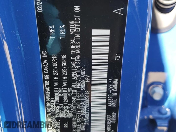 2024 Lexus NX 250 с VIN 2T2ADCEZ7RC005048, выставлен на аукционе Copart как лот 46881045 с пробегом 5 957 миль миль и Списание • Salvage title. История ставок и продаж доступна на DreamBid. Изображение 14.