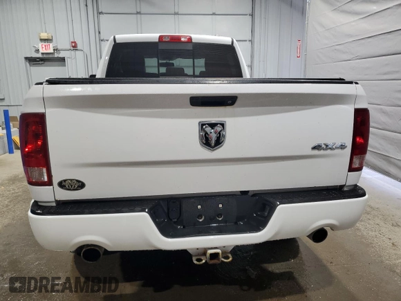 2012 Ram 1500 Sport with VIN 1C6RD7HT1CS198249, listed as a Copart auction lot 53882215 with 208,544 mi miles and Salvage title. Bid and sale history available at DreamBid. Image 6.