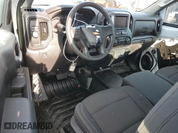 2024 Chevrolet Silverado 1500 Work Truck with VIN 3GCNAAED9RG277226, listed as a Copart auction lot 49495605 with 0 mi miles and Clean Title. Bid and sale history available at carsss.com. Image 8.