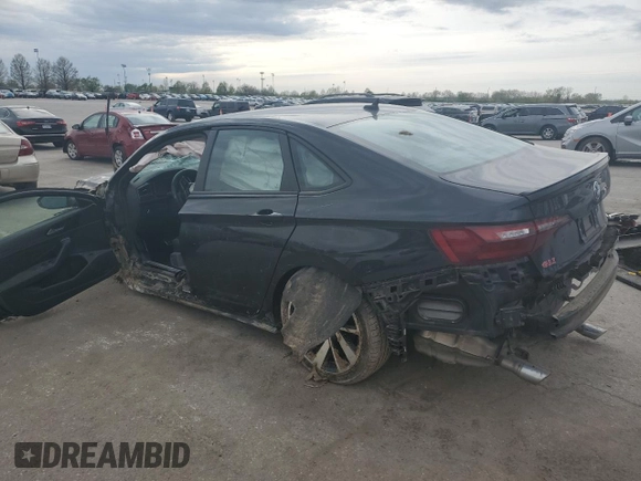 2021 Volkswagen Jetta S with VIN 3VW6T7BU8MM010947, listed as a Copart auction lot 53044825 with Not provided miles and Salvage title. Bid and sale history available at DreamBid. Image 2.