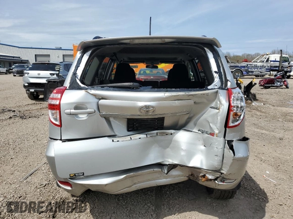 2012 Toyota RAV4 Sport with VIN JTMRF4DV4C5050328, listed as a Copart auction lot 55262145 with 119,204 mi miles and Salvage title. Bid and sale history available at DreamBid. Image 6.