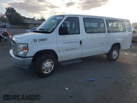 2011 Ford Econoline Passenger XL with VIN 1FBSS3BL5BDA59315, listed as a Copart auction lot 75108504 with 113,708 mi miles and Clean Title. Bid and sale history available at DreamBid. Image 1.