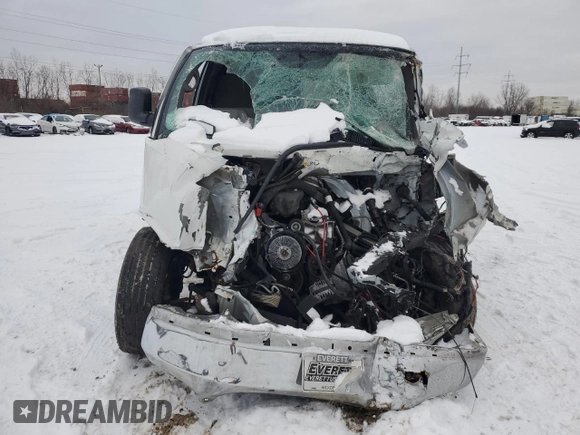 2011 Chevrolet Express Passenger 1LT with VIN 1GAZG1FG1B1109232, listed as a Copart auction lot 84252874 with Not provided miles and Salvage title. Bid and sale history available at DreamBid. Image 5.