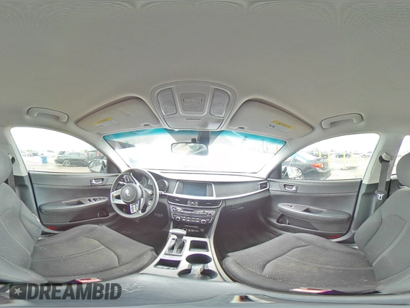2019 Kia Optima LX with VIN 5XXGT4L3XKG377567, listed as a Copart auction lot 57520175 with 159,307 mi miles and Salvage title. Bid and sale history available at DreamBid. Image 15.