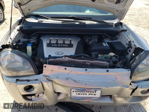 2006 Hyundai Tucson GLS with VIN KM8JN12DX6U393837, listed as a Copart auction lot 75961954 with 215,906 mi miles and Salvage Title. Bid and sale history available at carsss.com. Image 13.