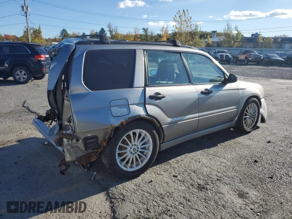 2007 Subaru Forester X with VIN JF1SG63677H719237, listed as a Copart auction lot 75498084 with 214,815 mi miles and Salvage Title. Bid and sale history available at carsss.com. Image 3.