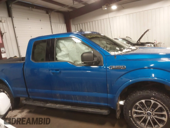 2019 Ford F-150 XL with VIN 1FTFX1E40KFA99961, listed as a IAAI auction lot 41602178 with 79,844 mi miles. Bid and sale history available at carsss.com. Image 14.