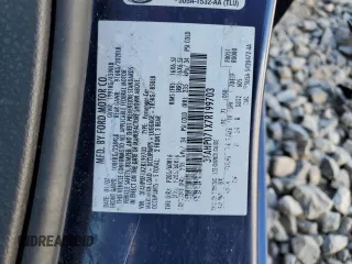 2007 Ford Fusion SE with VIN 3FAHP071X7R199703, listed as a Copart auction lot 50163875 with 102,052 mi miles and Salvage Title. Bid and sale history available at DreamBid. Image 13.