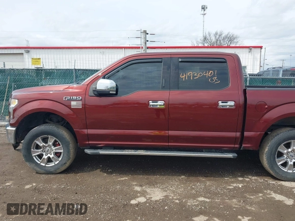 2016 Ford F-150 XLT with VIN 1FTEW1EF2GFD23058, listed as a IAAI auction lot 41930401 with 133,832 mi miles and . Bid and sale history available at carsss.com. Image 14.