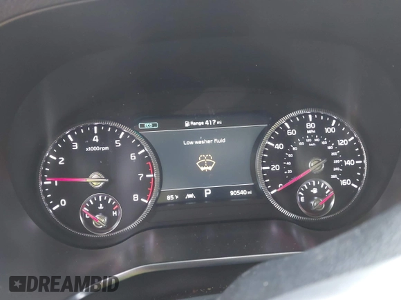 2021 Kia Telluride SX with VIN 5XYP54HC4MG113097, listed as a IAAI auction lot 42474885 with 90,540 mi miles and . Bid and sale history available at DreamBid. Image 7.