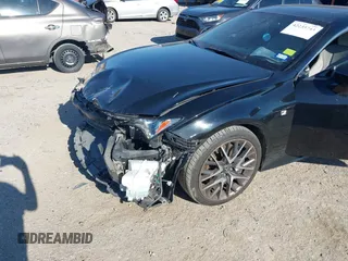 2015 Lexus RC 350 F Sport with VIN JTHHE5BC3F5004742, listed as a IAAI auction lot 42235743 with 108,388 mi miles and . Bid and sale history available at DreamBid. Image 6.