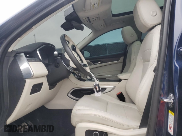 2021 Jaguar F-Pace with VIN SADCK2EX3MA673555, listed as a Copart auction lot 45347255 with 51,040 mi miles and Salvage title. Bid and sale history available at DreamBid. Image 7.