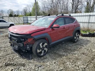 2024 Hyundai Kona Limited with VIN KM8HECA39RU156750, listed as a Copart auction lot 52865685 with 6,320 mi miles and Salvage title. Bid and sale history available at DreamBid. Image 1.