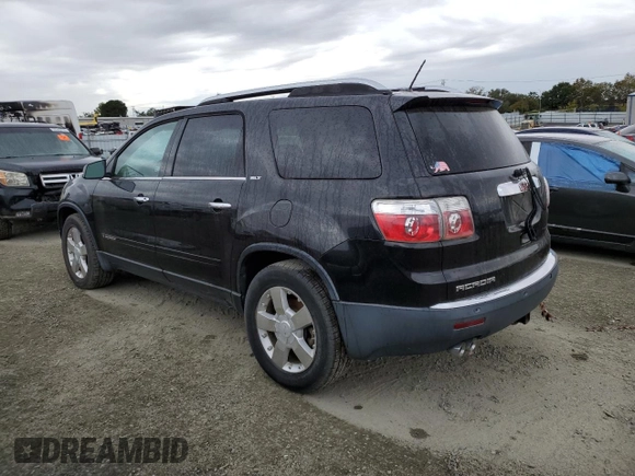 2008 GMC Acadia SLT1 with VIN 1GKER23748J234538, listed as a Copart auction lot 76353694 with 107,852 mi miles and Clean Title. Bid and sale history available at carsss.com. Image 2.