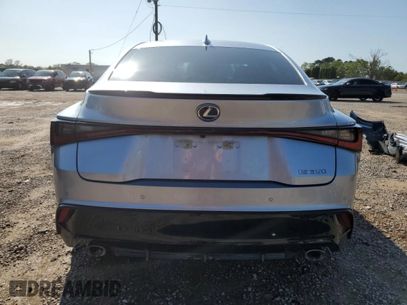 2023 Lexus IS 350 F Sport with VIN JTHGZ1B20P5064236, listed as a Copart auction lot 50490085 with 28,686 mi miles and Salvage title. Bid and sale history available at DreamBid. Image 6.