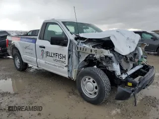 2023 Ford F-150 XL with VIN 1FTMF1CBXPKD85858, listed as a Copart auction lot 49248355 with 26,742 mi miles and Salvage Title. Bid and sale history available at carsss.com. Image 4.