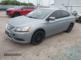 2014 Nissan Sentra SV with VIN 3N1AB7AP2EL684646, listed as a IAAI auction lot 42184303 with 147,172 mi miles and . Bid and sale history available at DreamBid. Image 2.