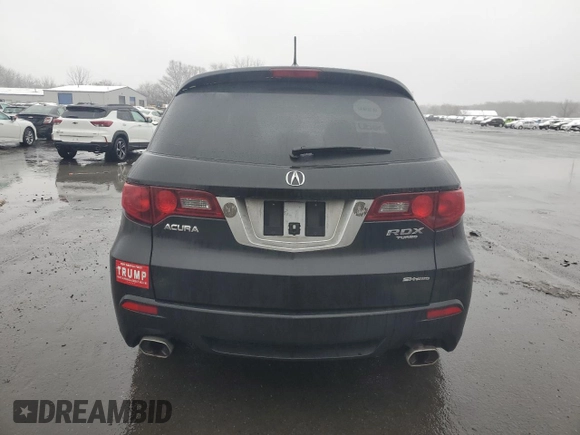 2011 Acura RDX with VIN 5J8TB1H25BA001677, listed as a Copart auction lot 45320675 with 171,591 mi miles and Clean Title. Bid and sale history available at carsss.com. Image 6.