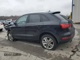 2018 Audi Q3 Premium with VIN WA1ECCFS4JR008911, listed as a Copart auction lot 51858065 with 102,091 mi miles and Salvage title. Bid and sale history available at DreamBid. Image 2.