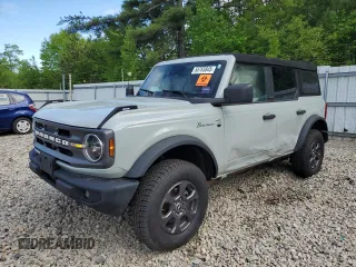 2021 Ford Bronco с VIN 1FMDE5BH4MLB07748, выставлен на аукционе Copart как лот 58765845 с пробегом 35 917 миль миль и Списание • Salvage title. История ставок и продаж доступна на DreamBid. Изображение 1.