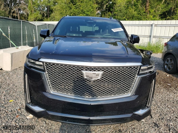 2023 Cadillac Escalade Premium Luxury Platinum with VIN 1GYS4DKL8PR400027, listed as a Copart auction lot 66006584 with 10,697 mi miles and Salvage Title. Bid and sale history available at carsss.com. Image 5.
