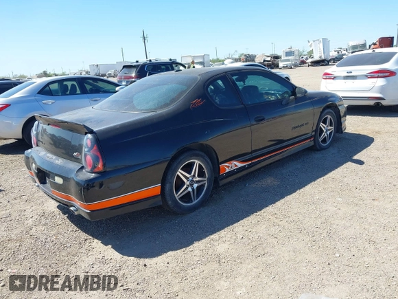 2005 Chevrolet Monte Carlo SS Supercharged z VIN 2G1WZ151659259069, wystawiony jako IAAI lot #41752228 z przebiegiem 164 861 mil mil oraz . Historia ofert i sprzedaży dostępna na DreamBid. Obrazek 4.