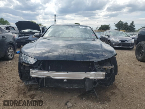 2017 Audi A7 Premium Plus with VIN WAUW2AFC5HN115894, listed as a Copart auction lot 54017284 with 66,704 mi miles and Salvage Title. Bid and sale history available at carsss.com. Image 5.