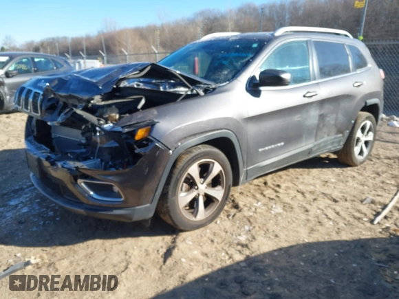 2019 Jeep Cherokee Limited with VIN 1C4PJLDB4KD327439, listed as a IAAI auction lot 41287922 with 42,968 mi miles and . Bid and sale history available at DreamBid. Image 17.