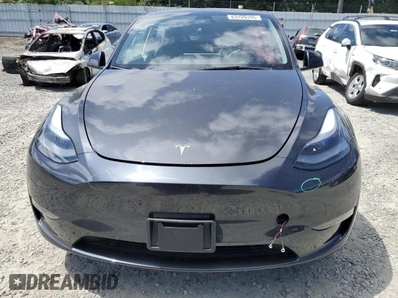 2024 Tesla Model Y с VIN 7SAYGDED1RF053003, выставлен на аукционе Copart как лот 63120195 с пробегом 8 679 миль миль и Списание • Salvage title. История ставок и продаж доступна на DreamBid. Изображение 5.