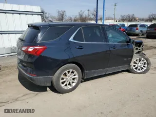 2020 Chevrolet Equinox LT with VIN 2GNAXTEV6L6176155, listed as a Copart auction lot 48537585 with 128,711 mi miles and Salvage Title. Bid and sale history available at carsss.com. Image 3.