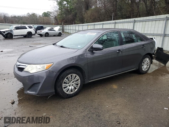 2014 Toyota Camry L with VIN 4T4BF1FK8ER343940, listed as a Copart auction lot 44599455 with 146,380 mi miles and Salvage Title. Bid and sale history available at DreamBid. Image 1.
