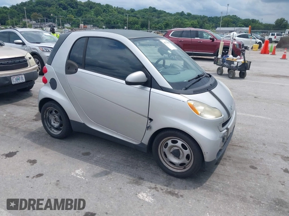2009 Smart fortwo Pure with VIN WMEEJ31X69K317204, listed as a IAAI auction lot 42779603 with 159,179 mi miles and . Bid and sale history available at DreamBid. Image 1.