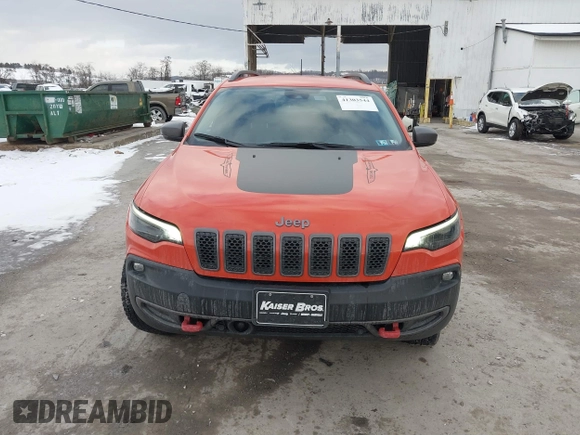 2021 Jeep Cherokee Trailhawk с VIN 1C4PJMBX7MD119790, выставлен на аукционе IAAI как лот 41303544 с пробегом 39 379 миль миль и . История ставок и продаж доступна на DreamBid. Изображение 12.