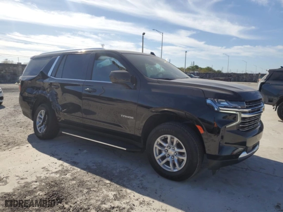2023 Chevrolet Tahoe LT with VIN 1GNSCNKD6PR274698, listed as a Copart auction lot 49871025 with 85,319 mi miles and Salvage Title. Bid and sale history available at carsss.com. Image 4.