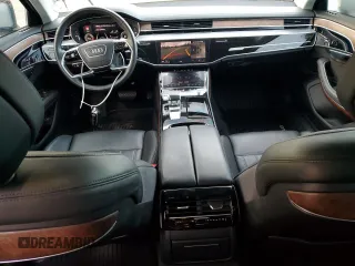 2023 Audi A8 with VIN WAULDAF8XPN010050, listed as a Copart auction lot 78076854 with 36,058 mi miles and Salvage Title. Bid and sale history available at carsss.com. Image 8.