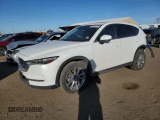 2019 Mazda CX-5 Grand Touring with VIN JM3KFBDM5K0537425, listed as a Copart auction lot 43764175 with 41,472 mi miles and Salvage Title. Bid and sale history available at carsss.com. Image 1.