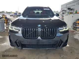 2022 BMW X3 sDrive30i with VIN 5UX43DP09N9L19260, listed as a Copart auction lot 52970235 with 31,626 mi miles and Salvage Title. Bid and sale history available at carsss.com. Image 5.